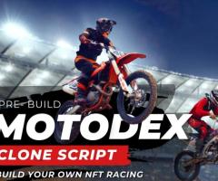 Launch a Competitive NFT Racing Game Using MotoDEX Clone