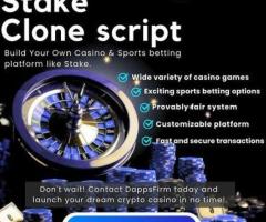 "Stake Clone Script: The Key to a Profitable and Secure Online Casino"