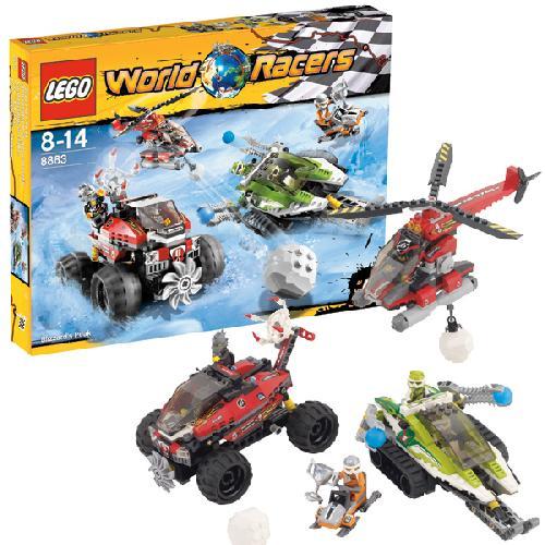 Lego 8863 World Racers Blizzard’s Peak (Ir Uz Vietas)