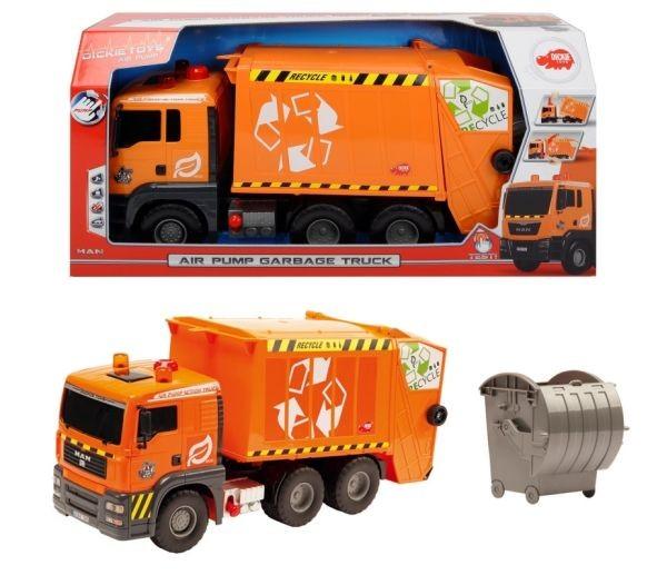 Selling 09000 Smoby Dickie Air pump garbage truck - 1