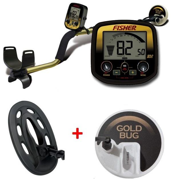 New ! Metal detector Fisher Gold Bug 10+ 5 DD 19.2 kHz PRO Pack (On Site) Metalldetektor - can deliv - 1