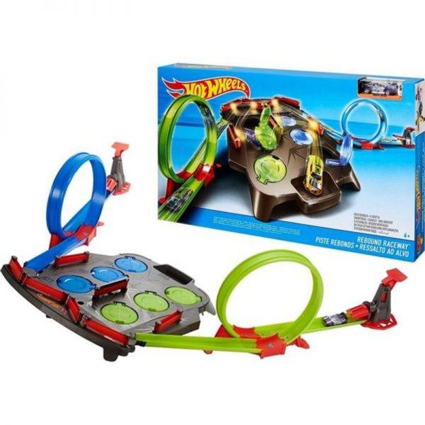 selling FDF27 Mattel Hot Wheels Rebound Raceway - 1