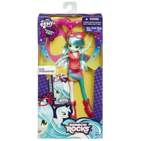 selling Hasbro My Little Pony lelle Lyra Heartstrings Rainbow Rocks B1185 / A3994 - 1