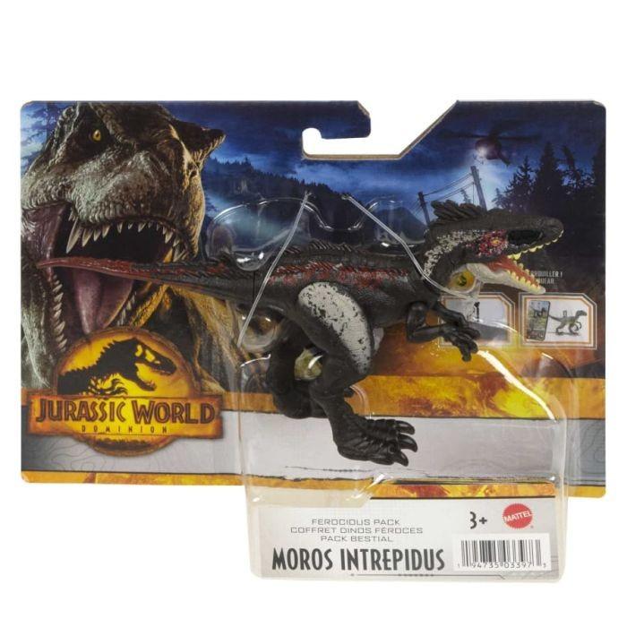 HDX29 / HDX18 Jurassic World Meute Féroce Moros Intrépidus MATTEL brand new