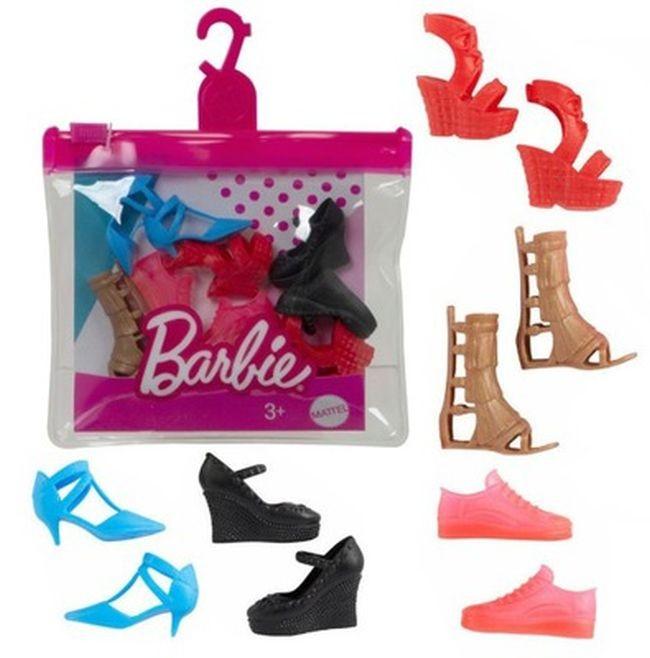 GXG02 / GWD94 Apģērbs Mattel Barbie Doll Fashion Shoes Pack selling - 1