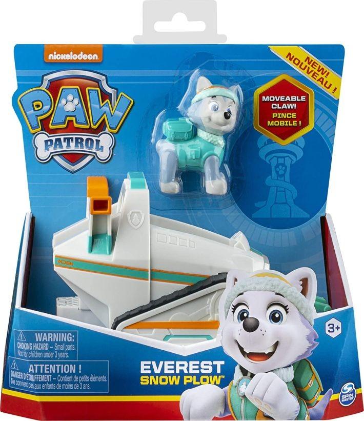 6052310 PAW Patrol Everest’s Snow Plough Vehicle with Collectible Figure EVEREST SPIN MASTER - 1