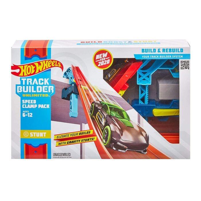 GLC92 Hot Wheels Track Builder Unlimited Speed Clamp Pack available to buy