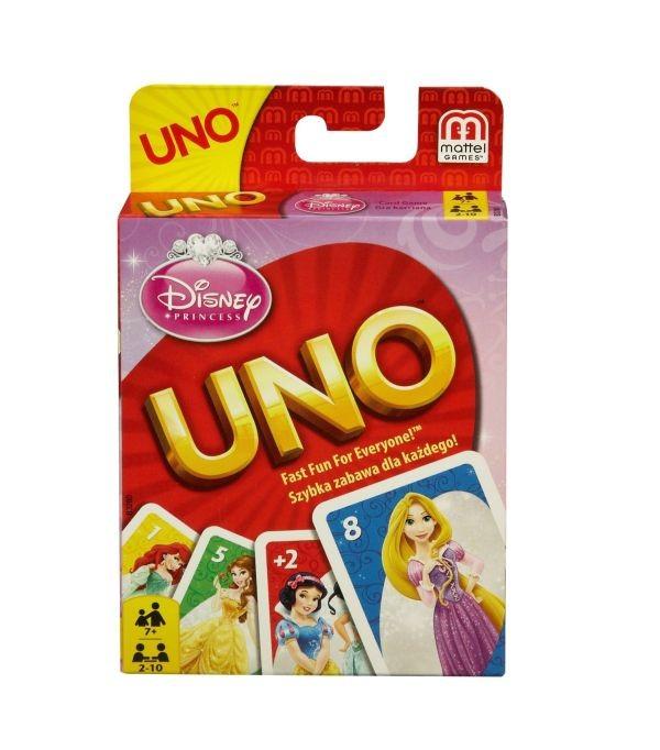 B3280 Mattel Card Game Uno Princess