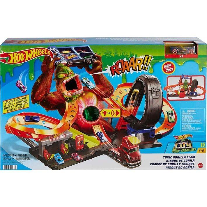 GTT94 Hot Wheels Toxic Gorilla Slam MATTEL - 1