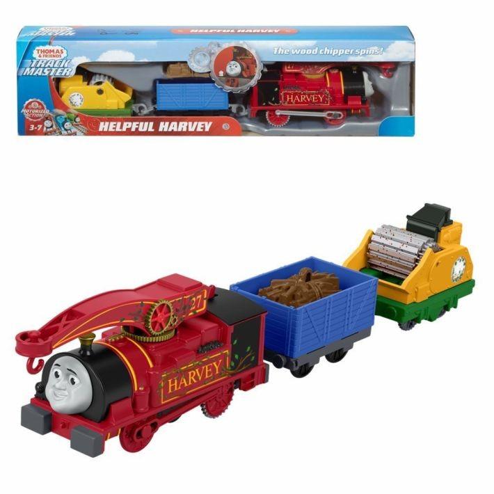 BMK93 / FJK53 Harvey Mattel TrackMaster Revolution Thomas & Friends brand new