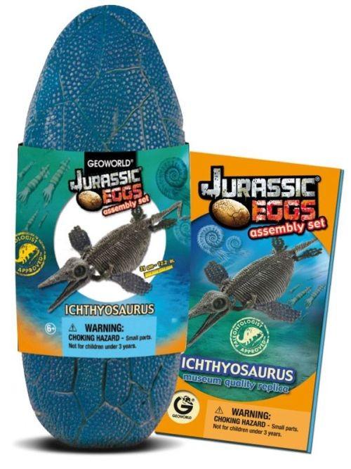 CL625K Geoworld Jurassic Eggs Ichthyosaurus Assembly Jūras laikmeta briesmoņi