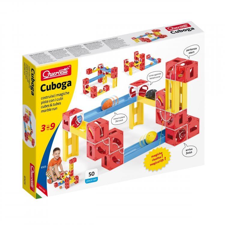 6505 Quercetti Cuboga cubes & tubes marble run - 1