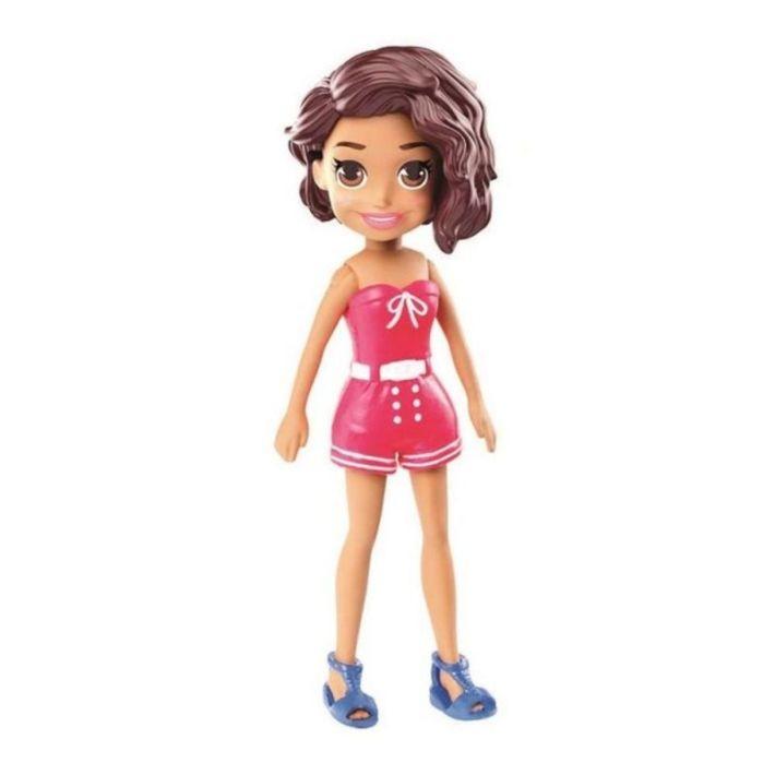 GDK98 / FWY19 Polly Pocket and Friends Figure - Shani with Pink Dress available to buy