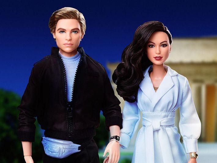 Selling GJJ49 Barbie Wonder Woman 1984 Diana Prince & Steve Trevor Doll 2-Pack MATTEL