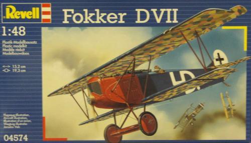 For sale: REVELL Model 04574 Fokker D VII - 1