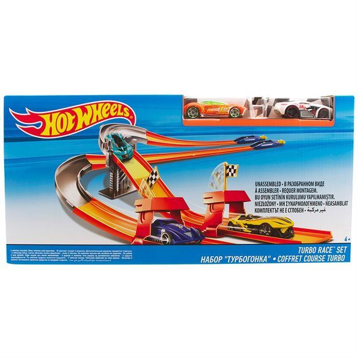 DNN83 / DNN81 Hot Wheels Turbo Race Set Turbo Race Mattel