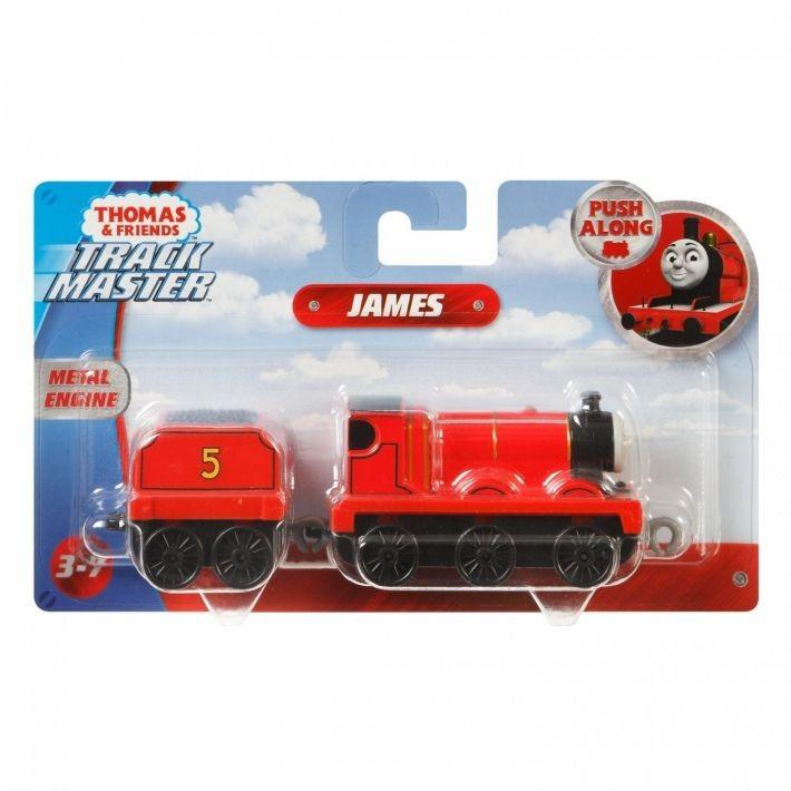 For sale: FXX21 / GCK94 Thomas And Friends Trackmaster Push Along Die-Cast Metal James Train Engine 