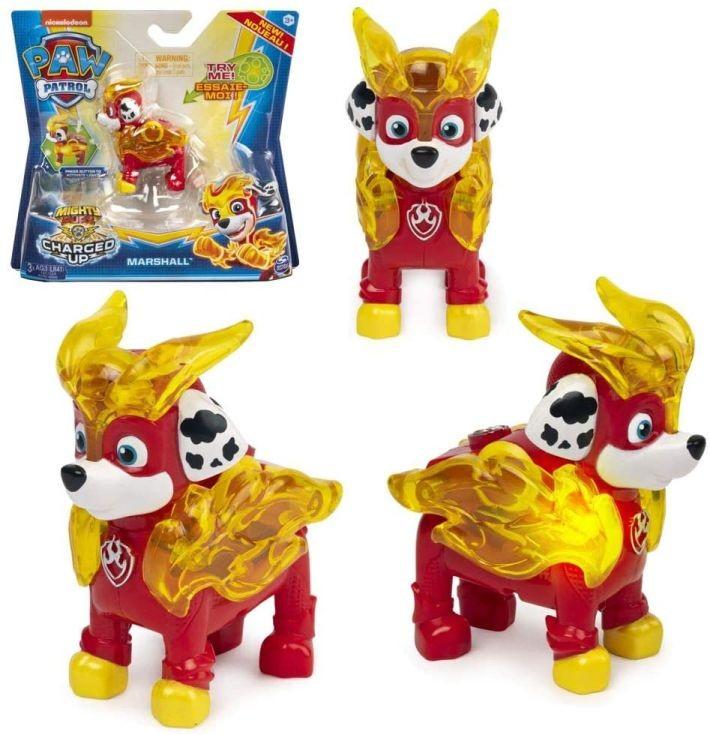 For sale: 6055929 Spin Master Paw Patrol Mighty Pups Charged Up Figure - Marshall - 1