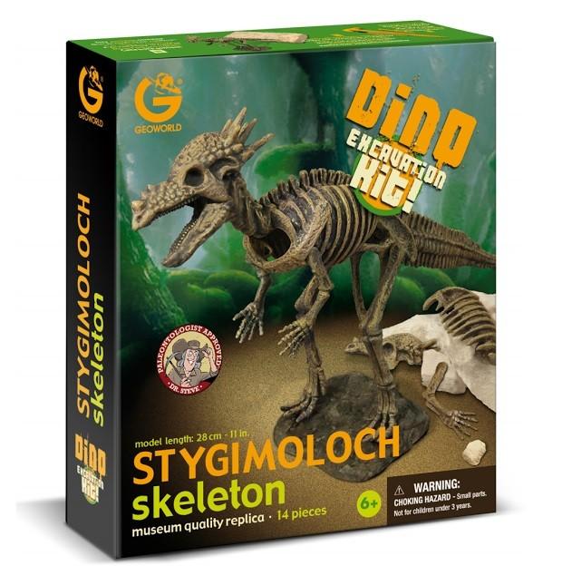 CL171K Geoworld Stygimoloch skeleton Dino Dig Excavation Kit available to buy