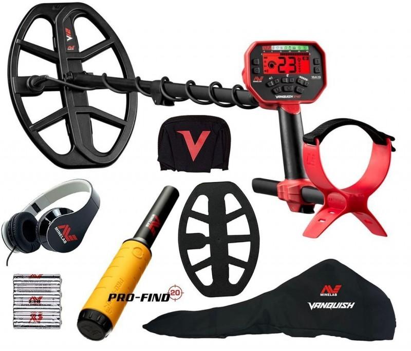 selling MINELAB Vanquish 540 + free Carry Bag + Pro-Find 20 - 1
