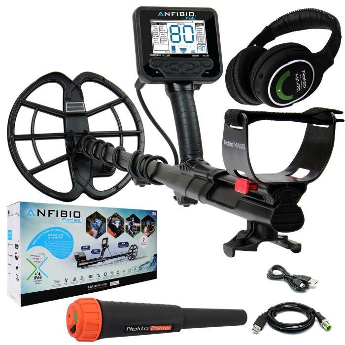 Metal detector New 2019 NOKTA | MAKRO Multi ANFIBIO Russian 5kHZ , 14kHZ , 20kHZ + Spade  available  - 1