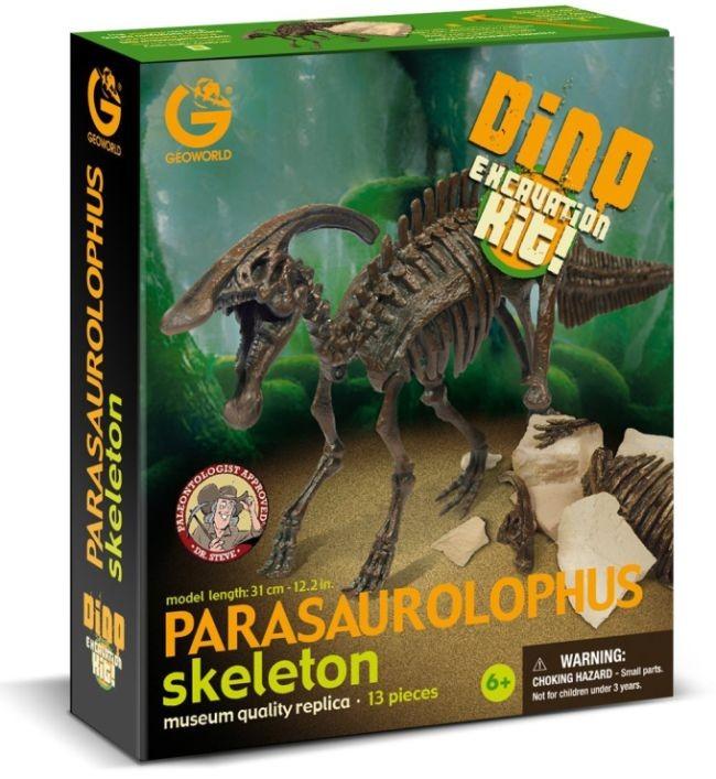 CL173K Geoworld Parasaurolophus Dino Dig Excavation Kit 