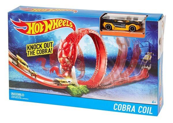 DWK95 / DWK94 Hot Wheels Cobra Coil Track Set