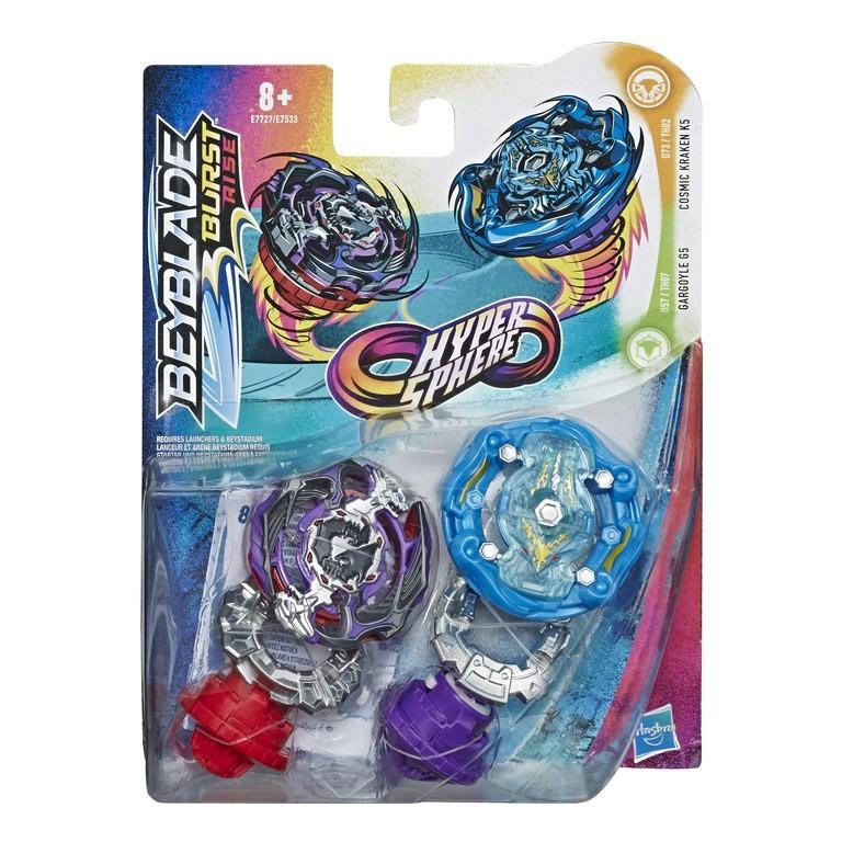 E7727 / E7533 HASBRO Gargoyle G5 & Cosmic Kraken K5 Burst Rise HyperSphere Beyblade Dual Pack  for s