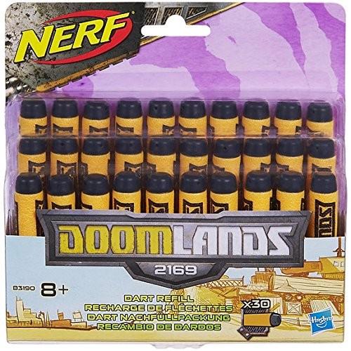 B3190 Nerf Doomlands Dart Refill Pack, Multi-Colour (new)