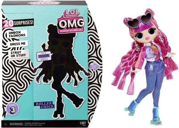 559788 / 567196 L.O.L. Surprise OMG Doll Series 3, Roller Chick  available to buy - 1