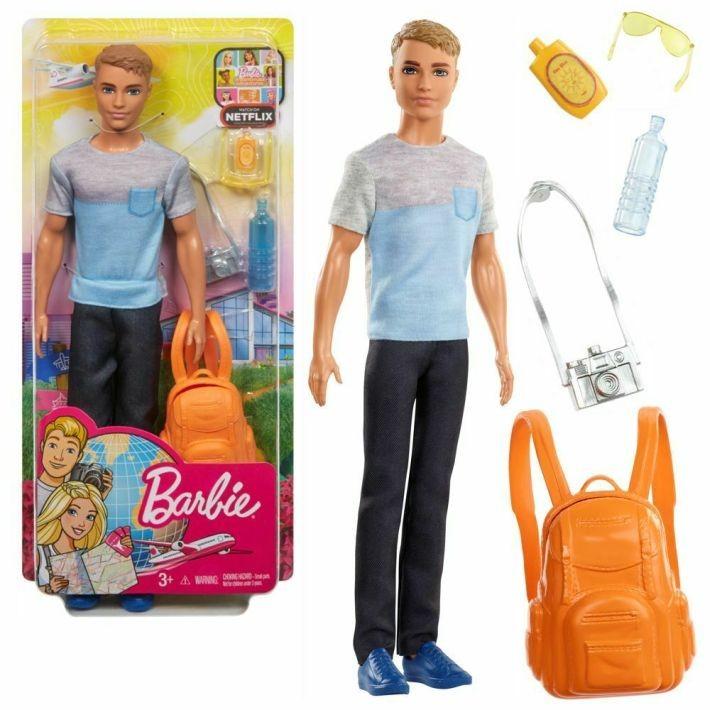 Selling FWV15 Travel Ken Doll BARBIE MATTEL - 1