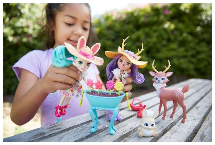 Selling FDG01 Enchantimals Garden Magic Doll Set MATTEL - 1