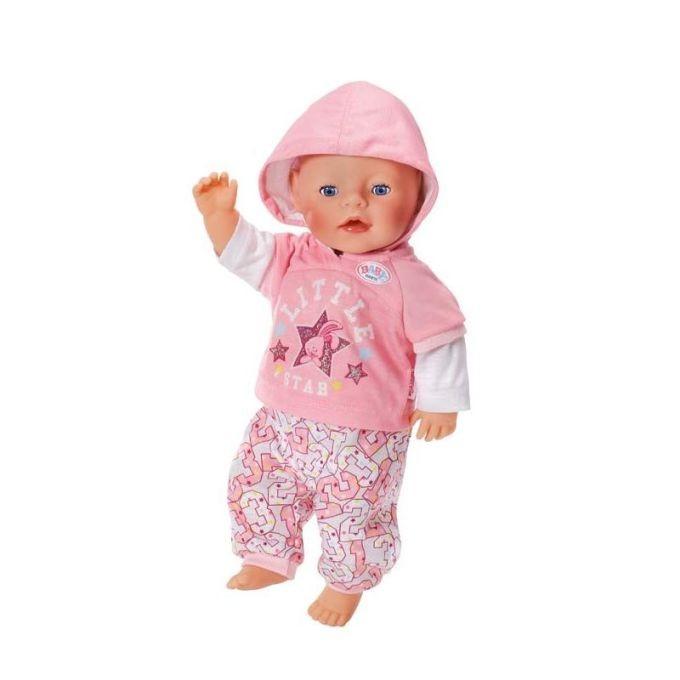 821374R Zapf Creation Baby Born - Sporty Collection Apģērbi Pink edition - can deliver