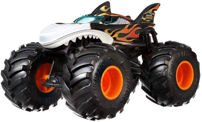 FYJ83 / GCX13 Hot Wheels Vehicle Monster Trucks Shark Wreak 4X4  selling