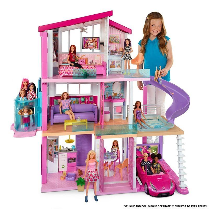 GNH53 Barbie®Dreamhouse™ Dollhouse with Pool, Slide and Wheelchair Accessible Elevator (new)