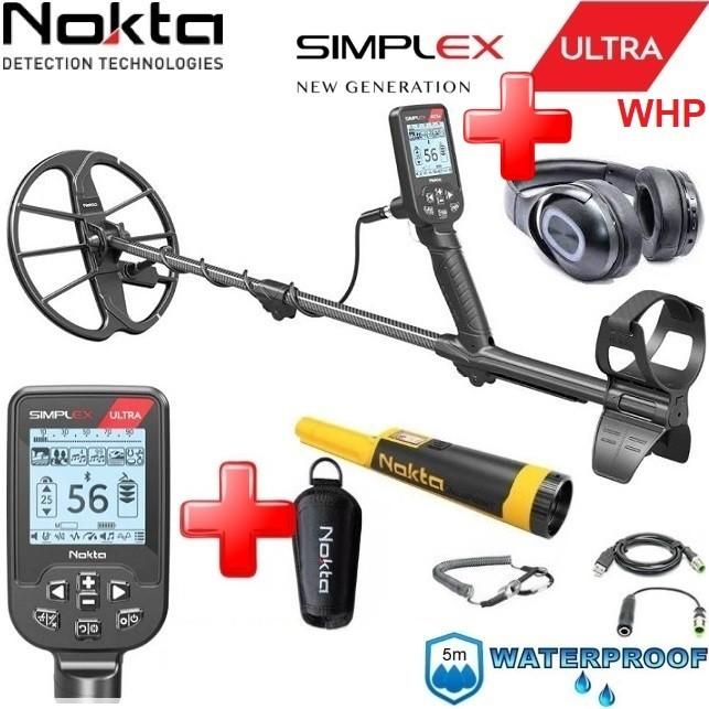 Metal detector NOKTA SIMPLEX ULTRA WHP brand new - 1