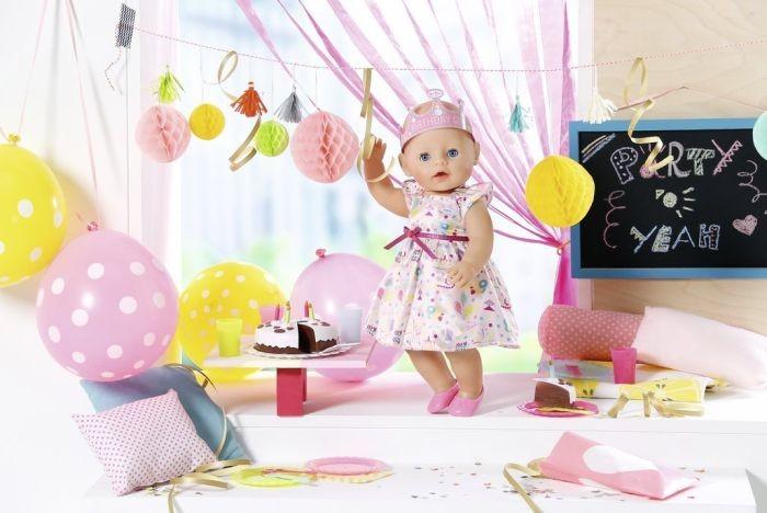 825242 Baby Born Deluxe Party Set Doll Toy Set - 1