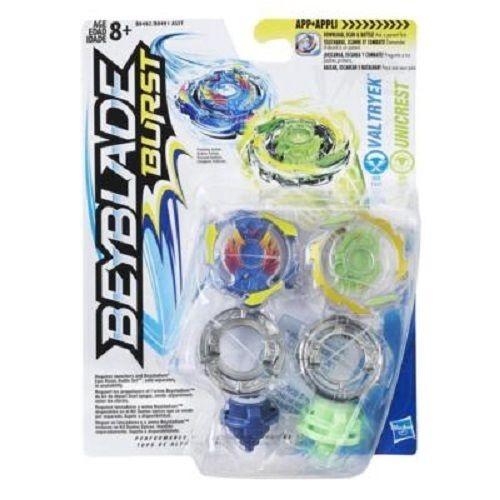 Hasbro BeyBlade Dual Pack VALTRYEK and UNICREST, B9492 - 1