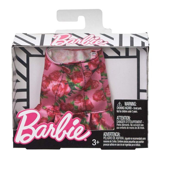 FPH22 / FPH32 Barbie Red Rose Floral Print Skirt Fashion Pack - 1