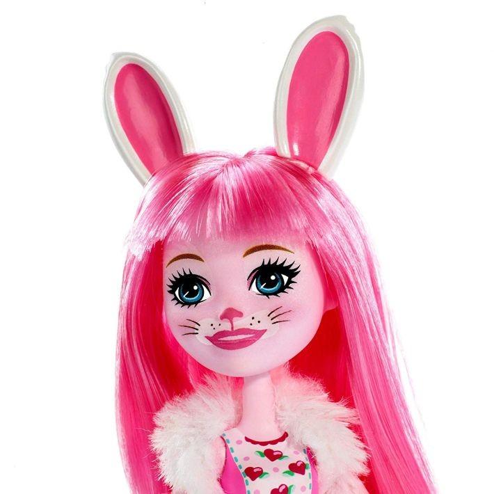 FXM73 / DVH87 Enchantimals Bree Bunny Doll and Twist Figure, Multi-Colour MATTEL - can deliver - 1