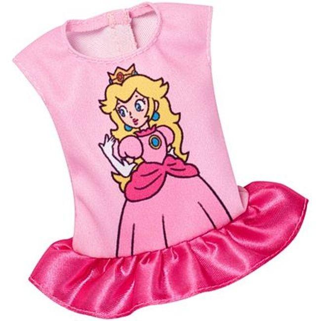 FLP54 / FLP40 Barbie Super Mario Pink Princess Peach Top Fashion MATTEL - 1