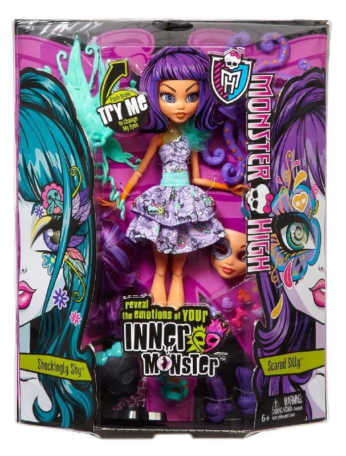 BJR24 / BJR26 Monster High Lelle Inner Monster Shockingly Shy Scared Silly (Ir Uz Vietas) selling - 1