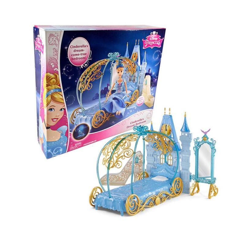 CDC47 Disney Princess Cinderellas Dream Bedroom Playset Doll - can deliver - 1