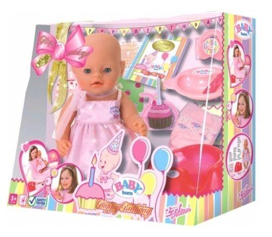 822005 Zapf Creation Baby Born lelle 813577 Happy Birthsday Anniversary - can deliver