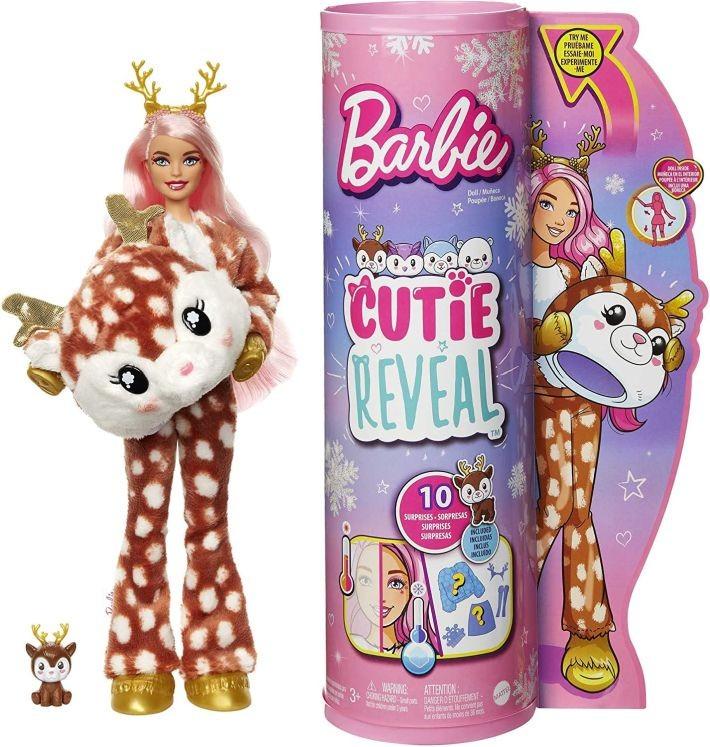 HJL61 Barbie Cutie Reveal Winter Sparkle Series - Deer MATTEL for sale in Barcelona