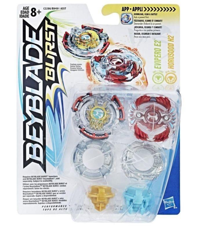 Hasbro BeyBlade Dual Pack EVIPERO and HORUSOOD, B9491 / C2286 for sale