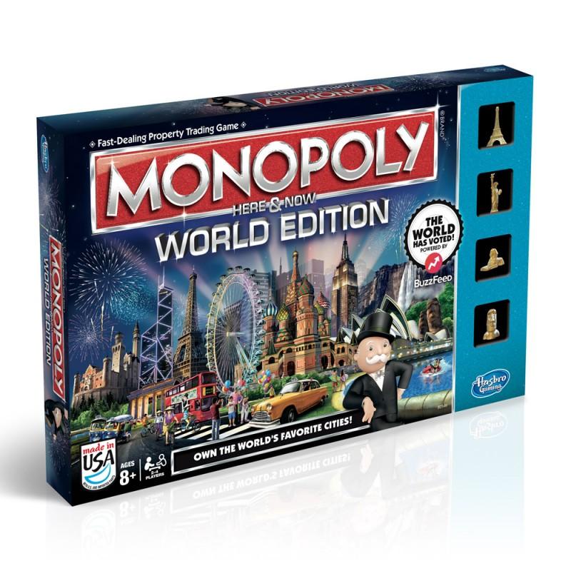 B6677 / B2348 Hasbro Monopoly Here and Now , English.  - 1