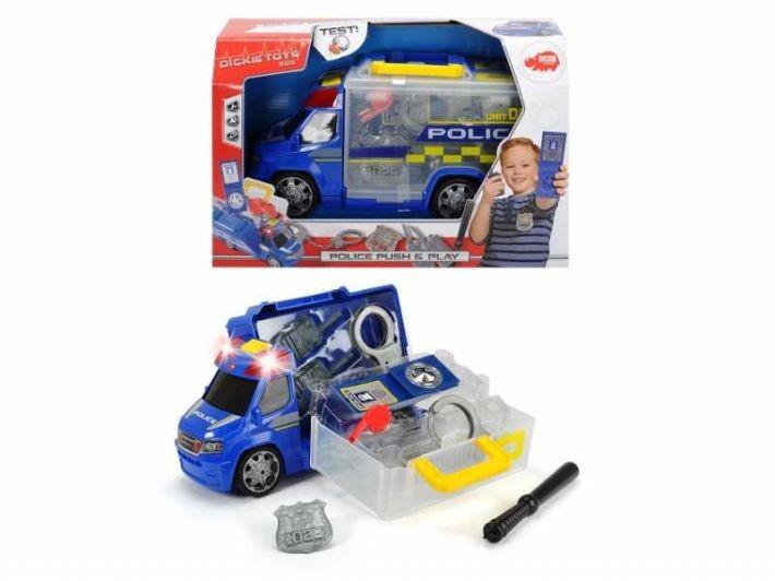 Sell Dickie Toys 203716005 Police Squad Push and Play Policijas komanda