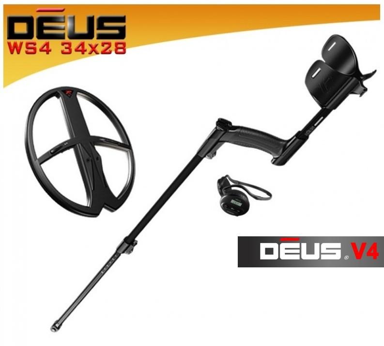 Xp Deus X35 V5.2 2019 WS4 reel 34X28 DD + Shovel as a gift!!! brand new