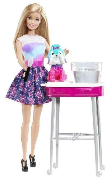 CFN40 Barbie Color Me Cute Doll Mattel Barbie Lelle a "Izkrāso hands kucēns